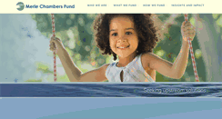 Desktop Screenshot of chambersfund.org